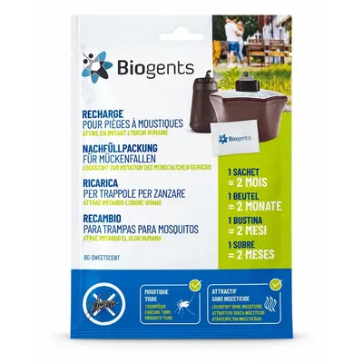 Recharge piège à moustiques anti-piqûres – protection 2 mois – 10657