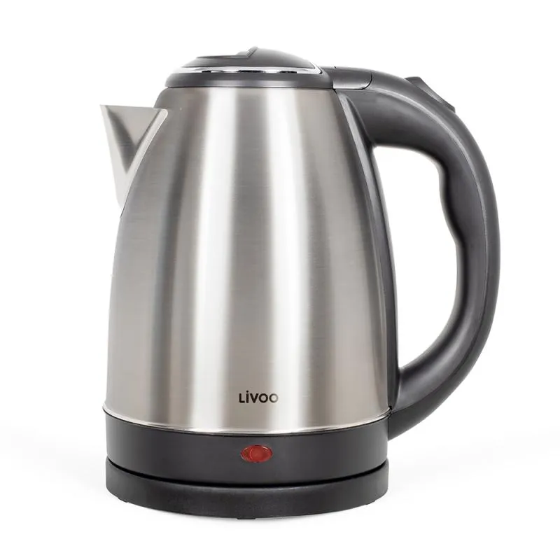 Bouilloire électrique Livoo 1,8 L inox 1500 W