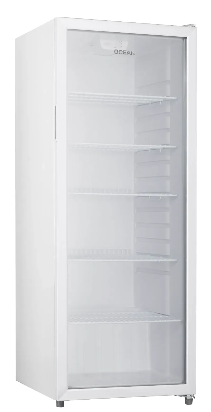 Vitrine en verre 1 porte – modèle Ocean 255 L