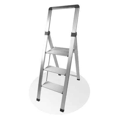 Marchepied aluminium 3 marches – profil slim léger et compact