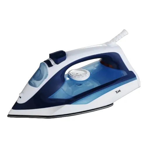 Fer à repasser vapeur 1600 W 7LINE bleu, semelle céramique