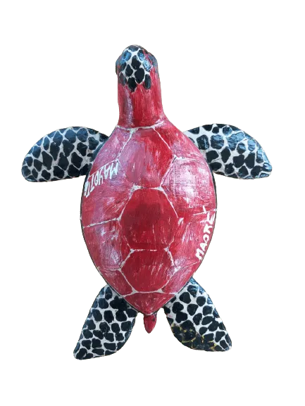 Souvenir de Mayotte tortue grande taille