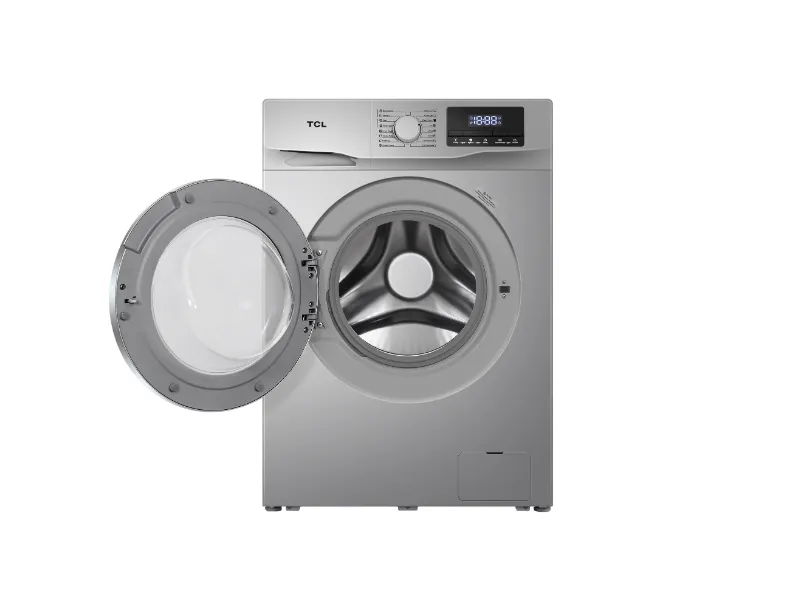 Lave-linge frontal TCL 8 kg P609FLW silver