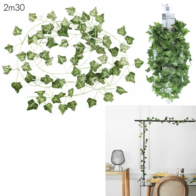 Guirlande de lierre artificiel L2.3M M24
