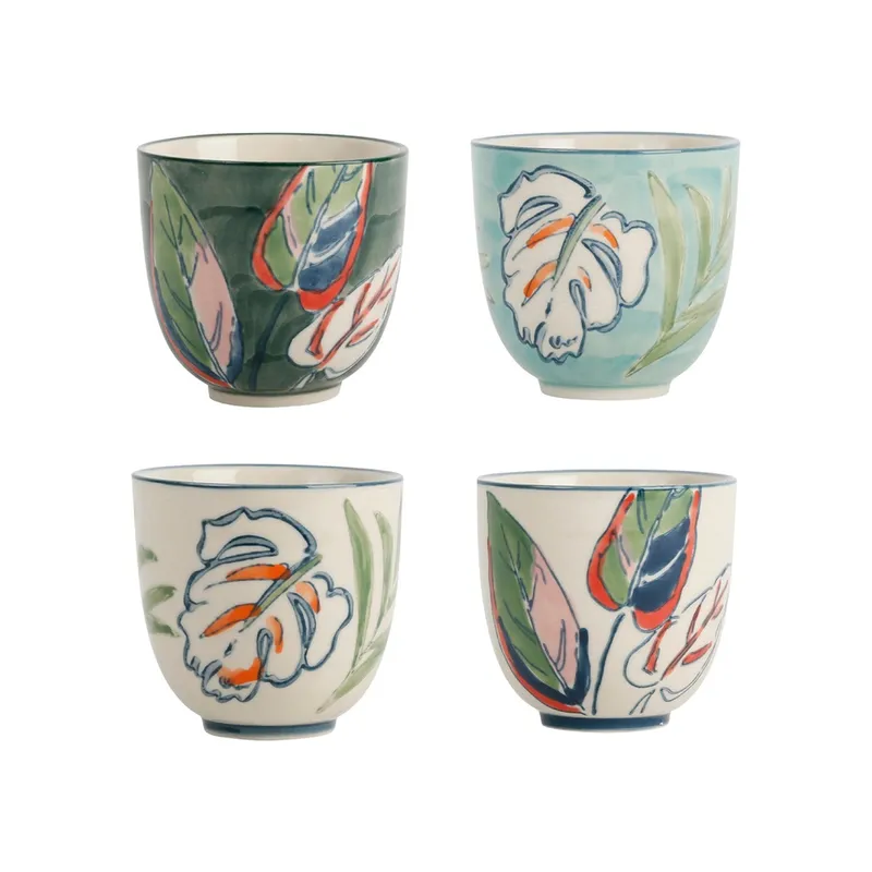 Gobelet X4 tropicart vrt 12CL