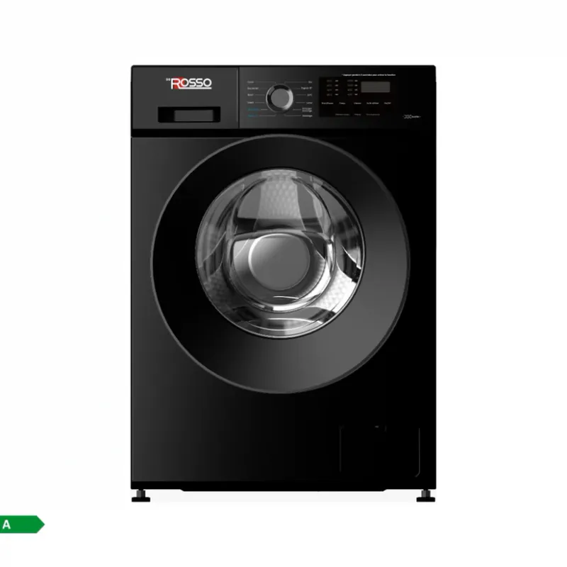 Lave-linge 9 kg De-Rosso DRS-WM0914 1400 tr/min Noir
