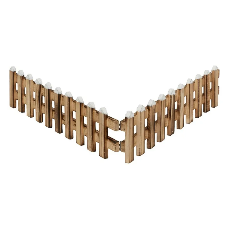 Clôture bois – panneau décoratif pour intérieur et extérieur – 990810