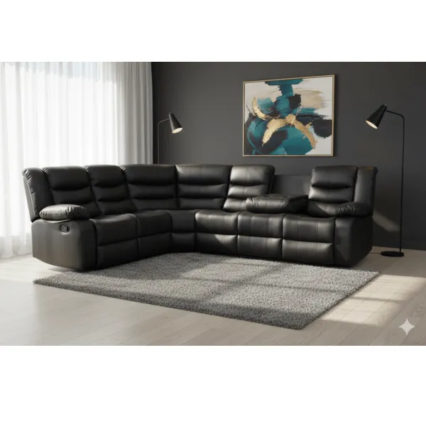 Salon angle relax xlh-9011 noir