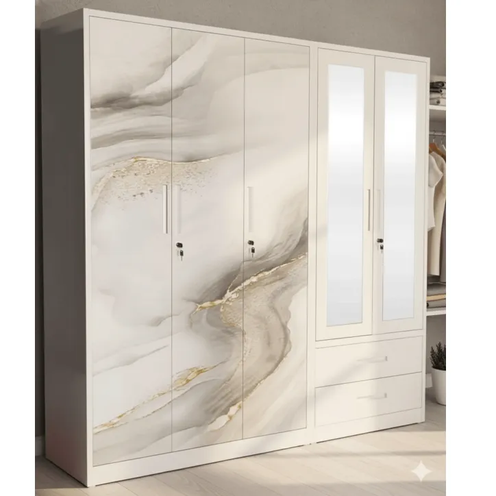 Armoire métallique 5 portes