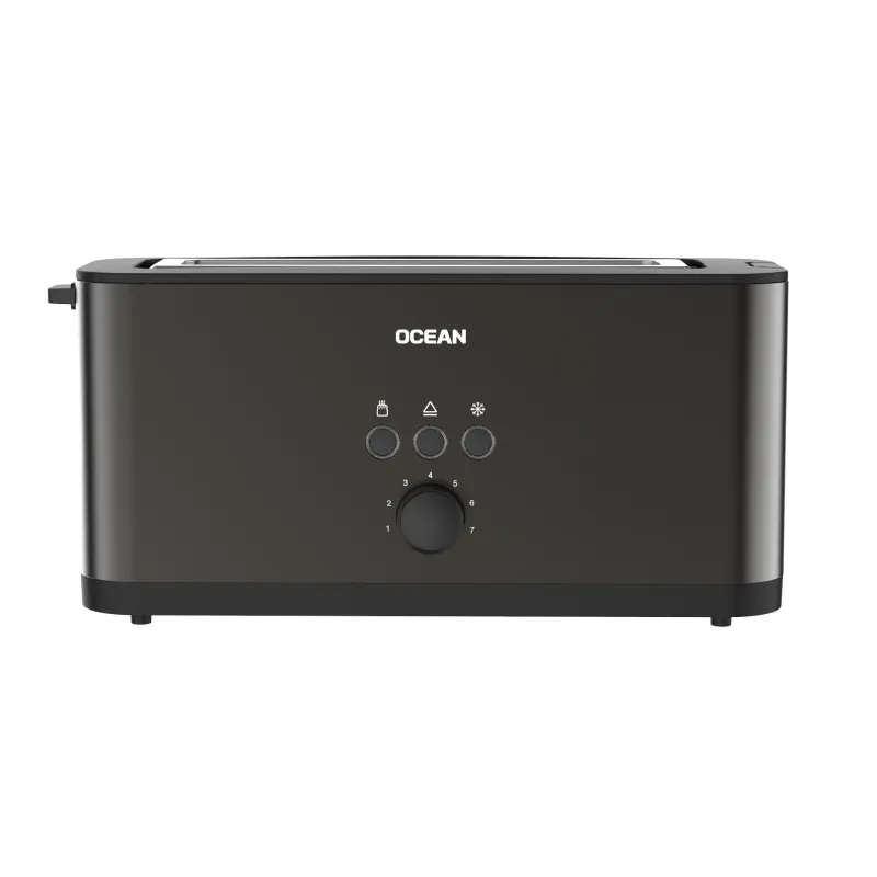 Grille-pain 2 tranches inox foncé – OCTOHI1002XB