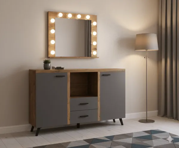 Enfilade Sent avec miroir assorti