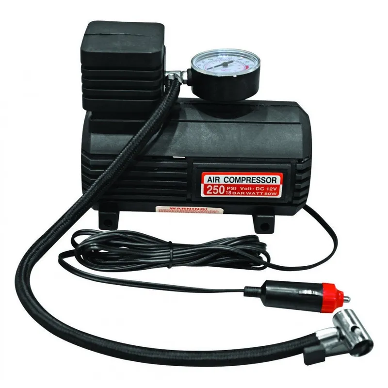 Compresseur portable 12 V – gonflage rapide pour voiture, vélo et accessoires
