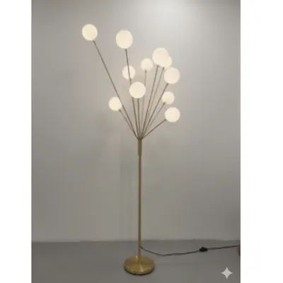 Lampe led a poser avec socle 1m20 d02 (boule)