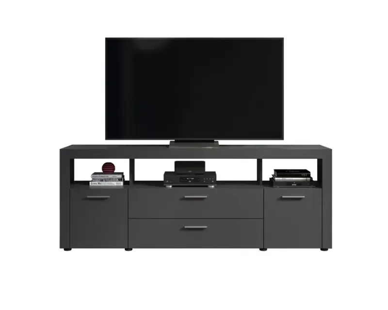 Meuble TV Dura anthracite 181 × 68 × 42 cm