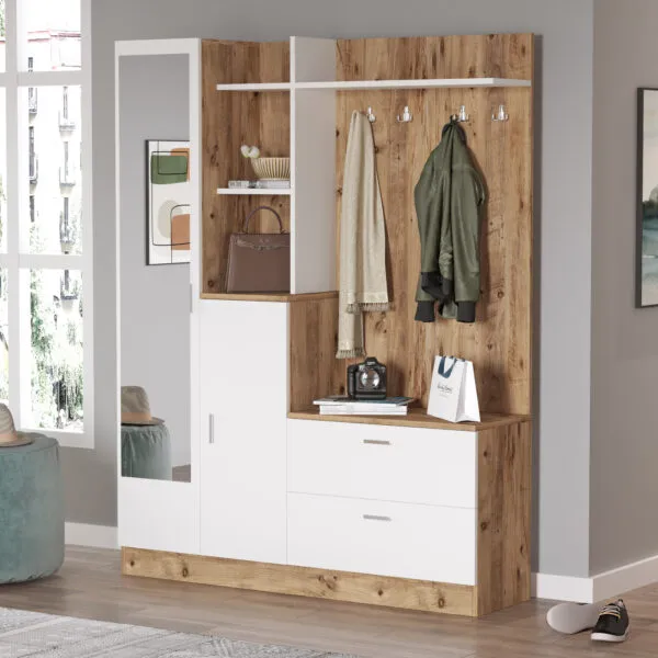 Meuble de couloir bois DD5-AW