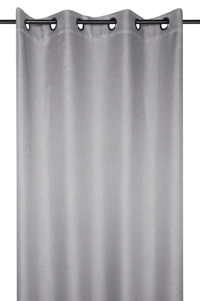 Rideau occultant copenhague 140X260 perle - 100%PE