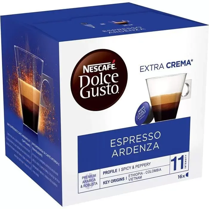 Capsules café Dolce Gusto Espresso Ardenza (x16)