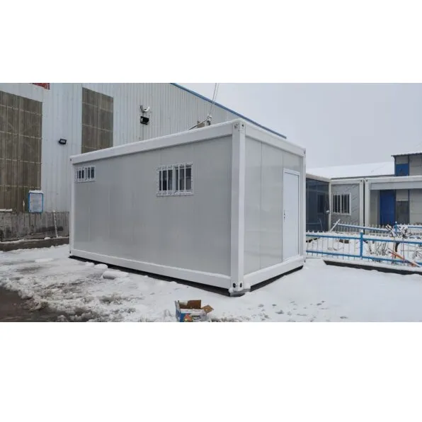 Module préfabriqué 300×595 cm, structure métal isolée