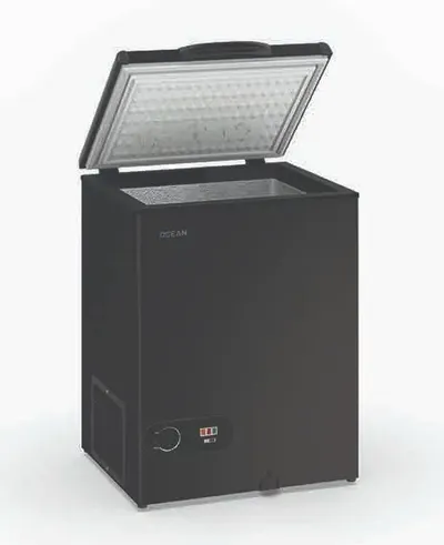 Congélateur coffre Ocean 105 L noir