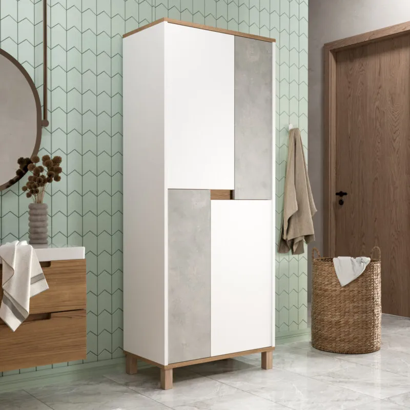 Armoire de rangement 1 colonne – 70×175 cm – ND16-SW-ARM