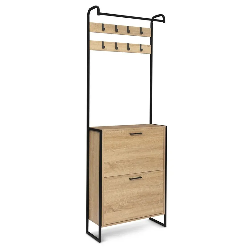 Vestiaire à chaussures 2 portes – rangement pratique pour l'entrée – 959210