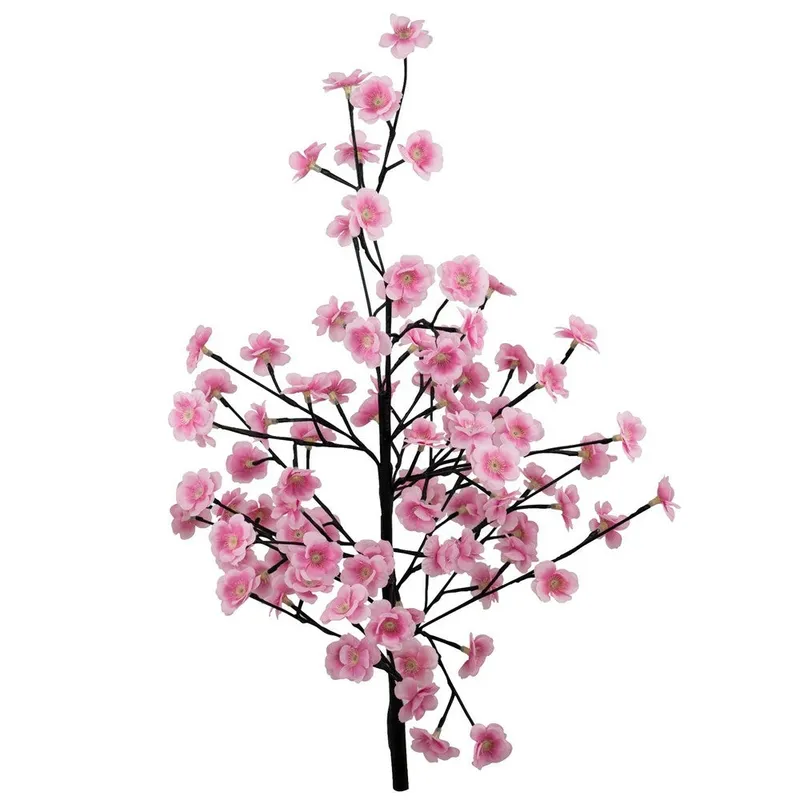 Branche fleur de cerisier artificielle solaire 100 LED