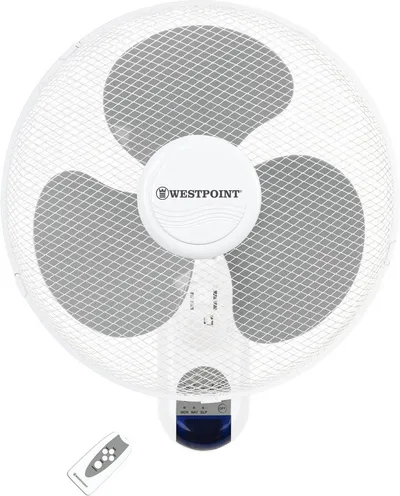 Ventilateur mural 40 cm avec télécommande Westpoint