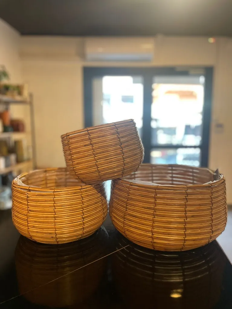 Cache-pot ensemble de 3 pcs