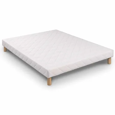 Sommier tapissier 160×200 cm avec pieds inclus