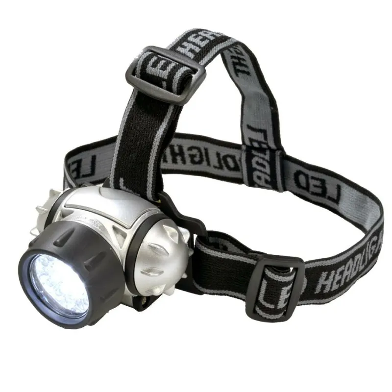 Lampe frontale 21 LED – éclairage puissant pour activités extérieures
