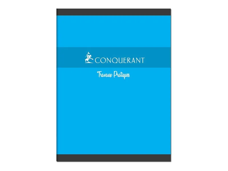 Cahier de travaux pratiques agrafé Conquérant A4 21×29,7 cm, 96 pages Seyès