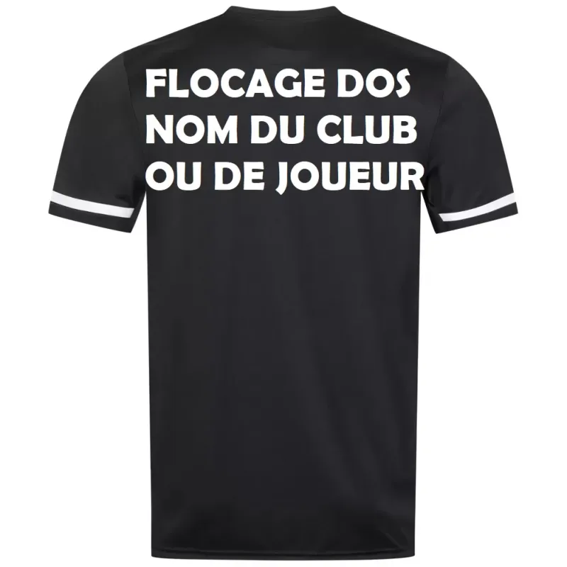 Flocage dos : nom de club ou joueur