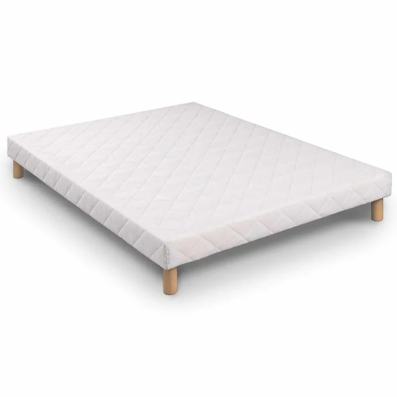 Sommier tapissier 140×190 cm avec pieds inclus