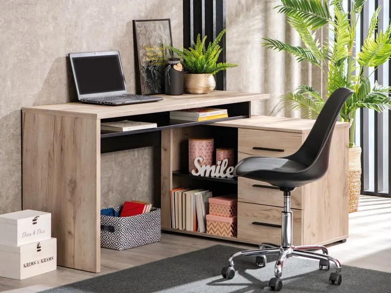 Bureau d’angle ARHIMED 137,5×101,5×75 cm