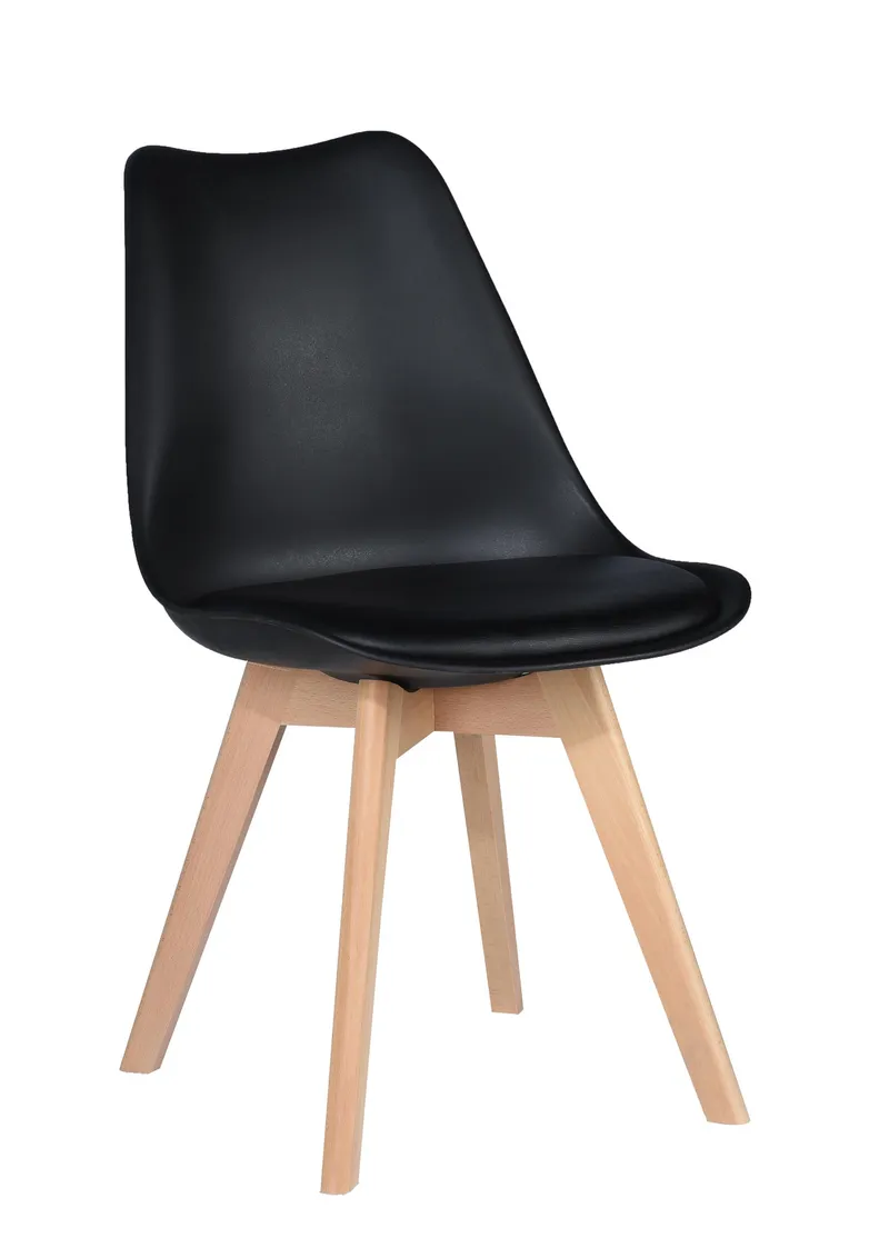 Chaise en bois coloris noir – C02
