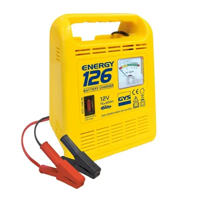Chargeur de batterie 12 V avec voltmètre intégré – Energy 126