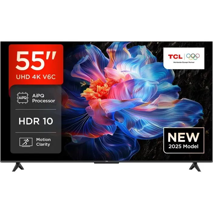 TV 139,7 cm (55″) 4K Ultra HD Smart TV TCL V6C 55V6C