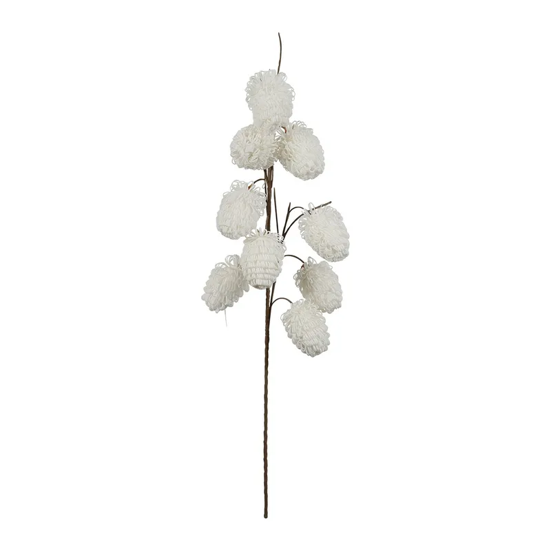 Fleur panila blanc H100 pe+fer