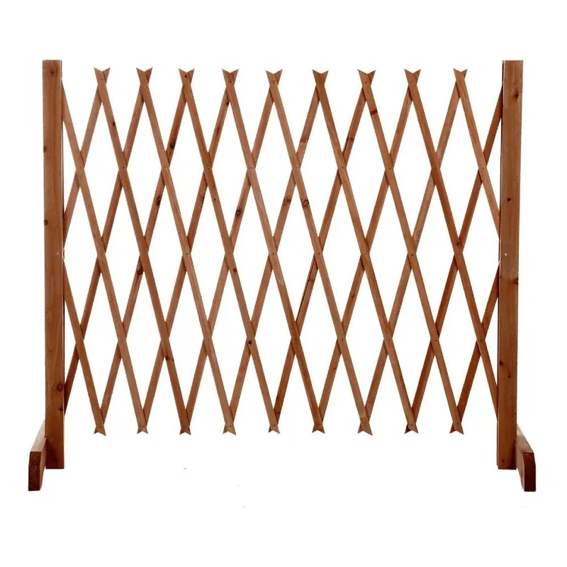 Barrière extensible en bois – jusqu'à 120 cm de large