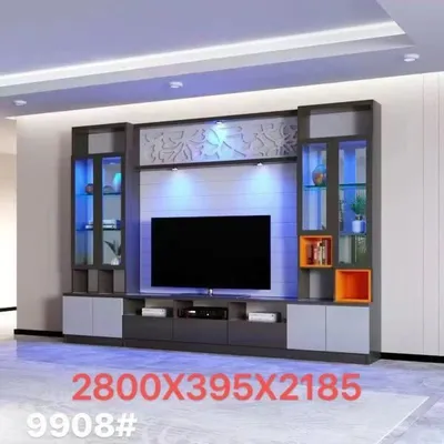 LIVING MODERNE 2800X395X2185 9908