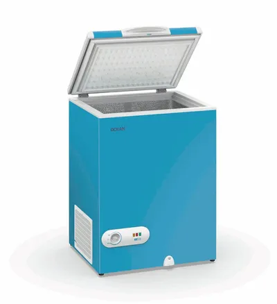 Congélateur coffre Ocean 105 L bleu