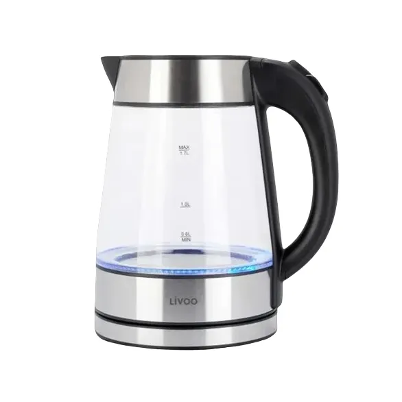 Bouilloire Livoo 1,7L 2200W Verre