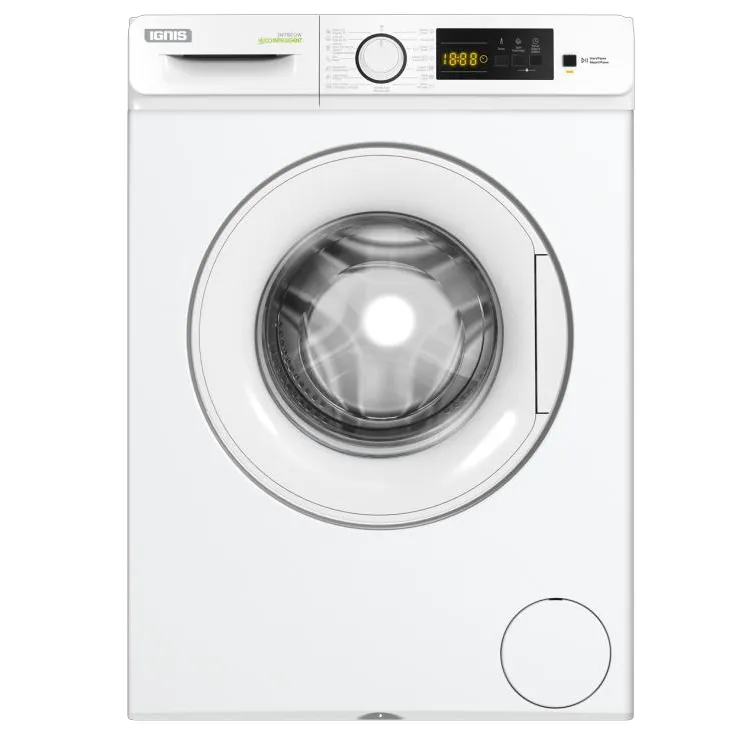 Lave-linge 7 kg Ignis IM7REUW blanc 1000 tr/min
