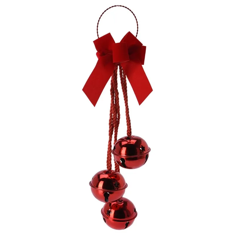 Suspension 3 clochettes – luminaire décoratif – Ø 46 cm