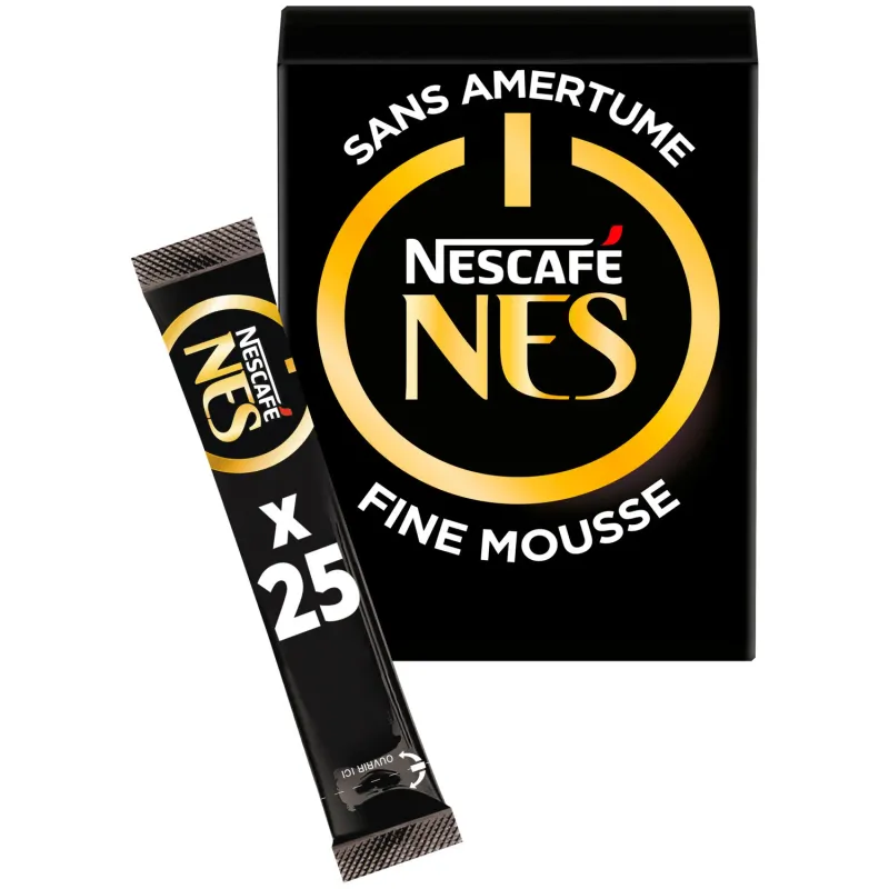 Café soluble Nescafé Espresso 25 dosettes 20 g