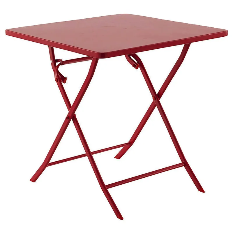 Table Greensboro carrée groseille 2 personnes