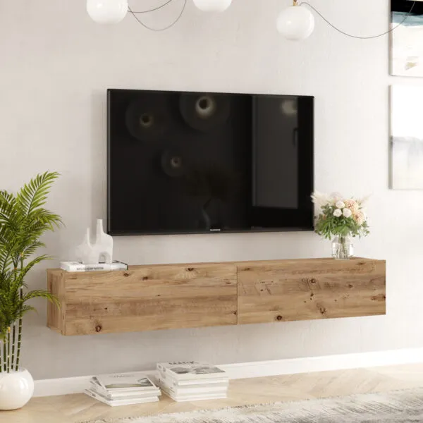 Meuble TV suspendu design moderne