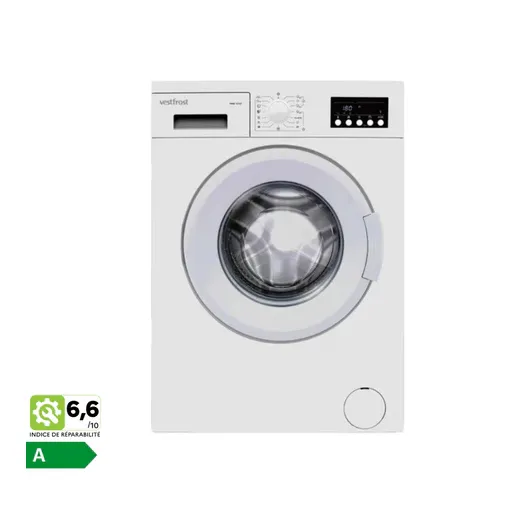 Lave-linge Vestfrost 7 kg 1000 tr/min blanc classe A