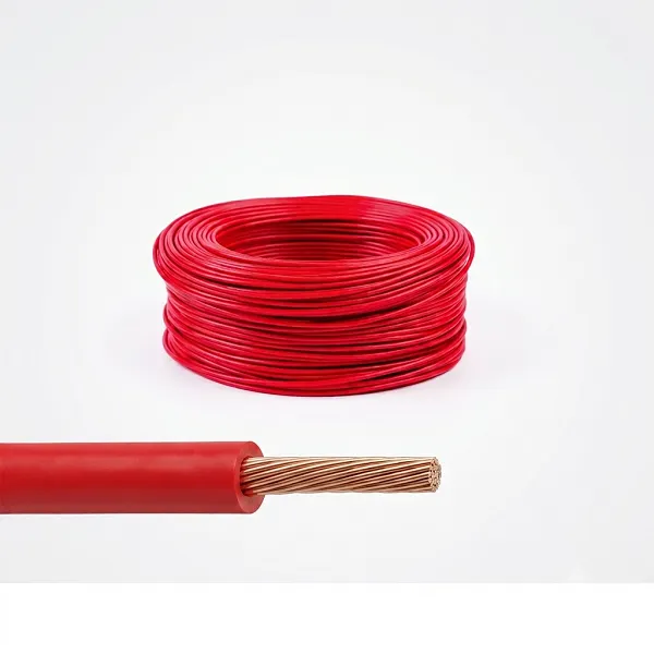 Cable Rigide H07 Rpc Ø 2.5 mm Rouge (rouleau de 100M) RAL3000
