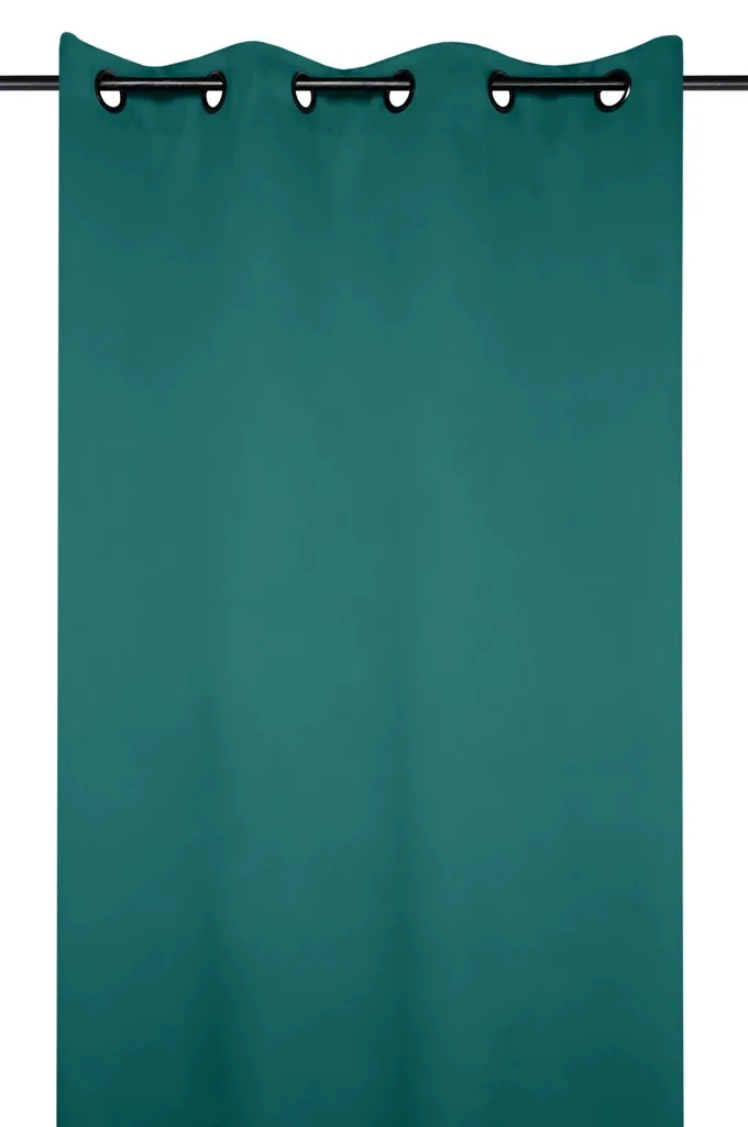 Rideau occultant notte 135X250 emeraude - 100%PE